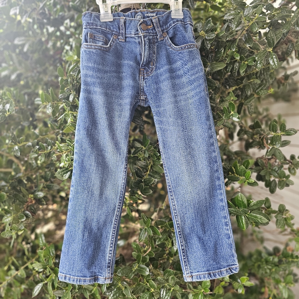Wonder Nation Relaxed Fit Denim Jeans‎ Relaxed Size 5 Regular